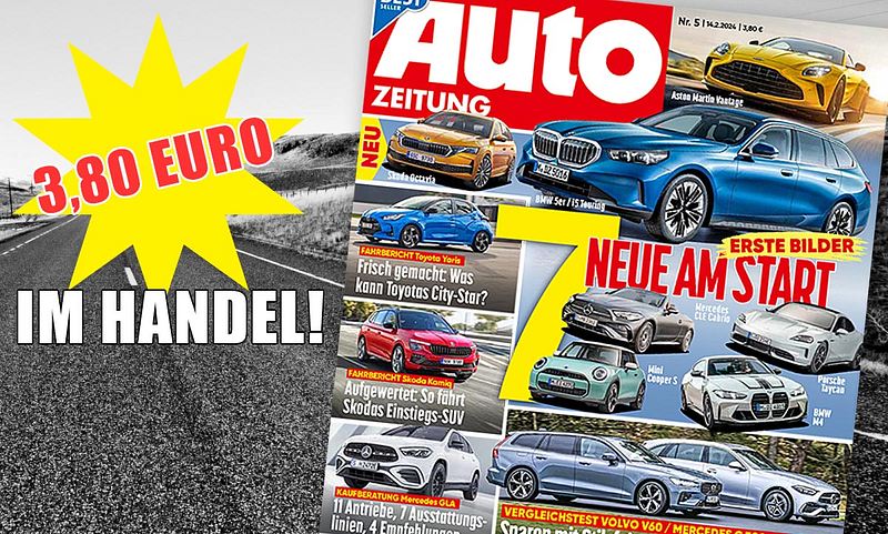 Neue AUTO ZEITUNG jetzt im Handel!