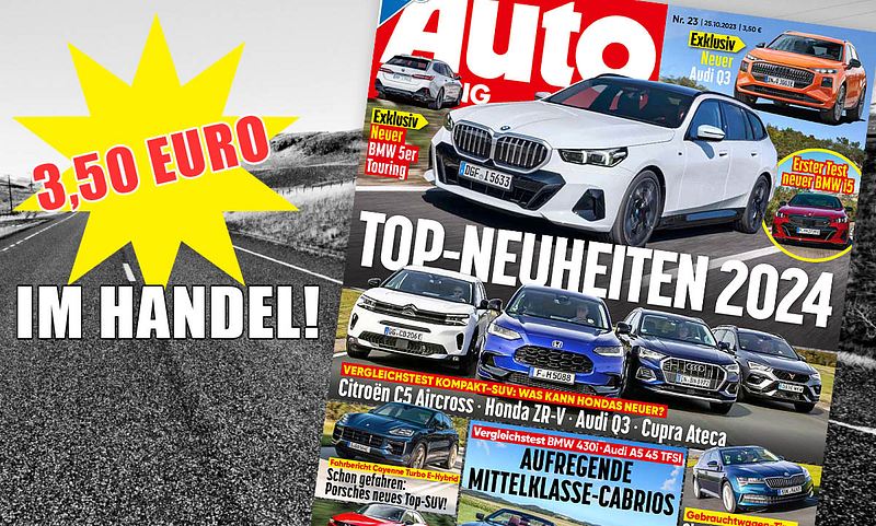 Neue AUTO ZEITUNG jetzt im Handel!