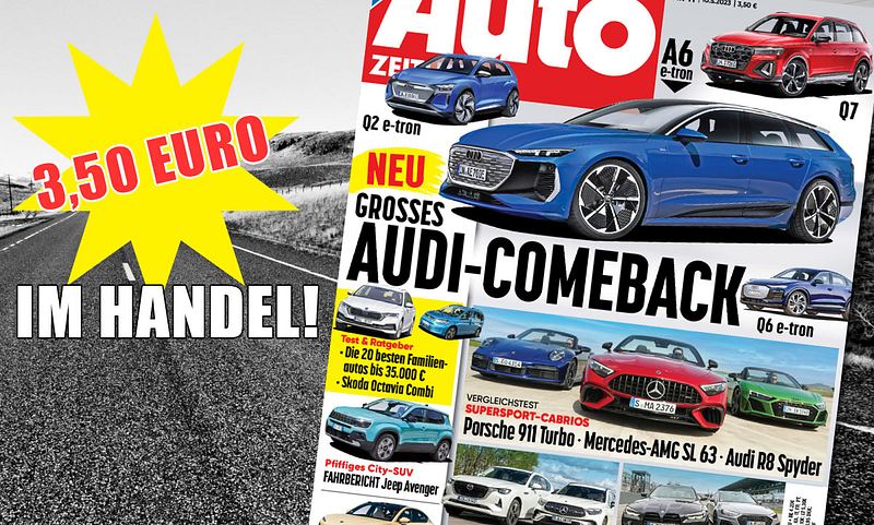 Neue AUTO ZEITUNG jetzt im Handel!