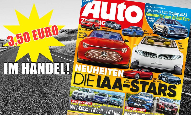 Neue AUTO ZEITUNG jetzt im Handel!