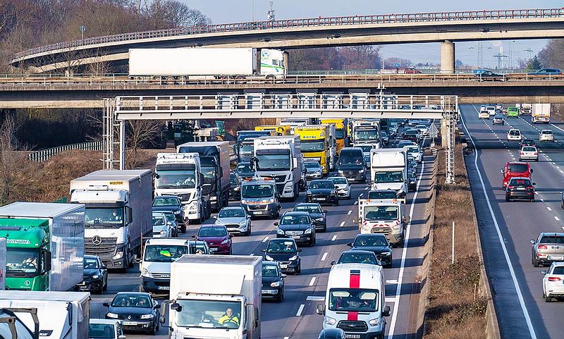 Osterferien sorgen für volle Straßen