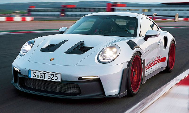 Porsche 911 GT3 RS geht an den Start