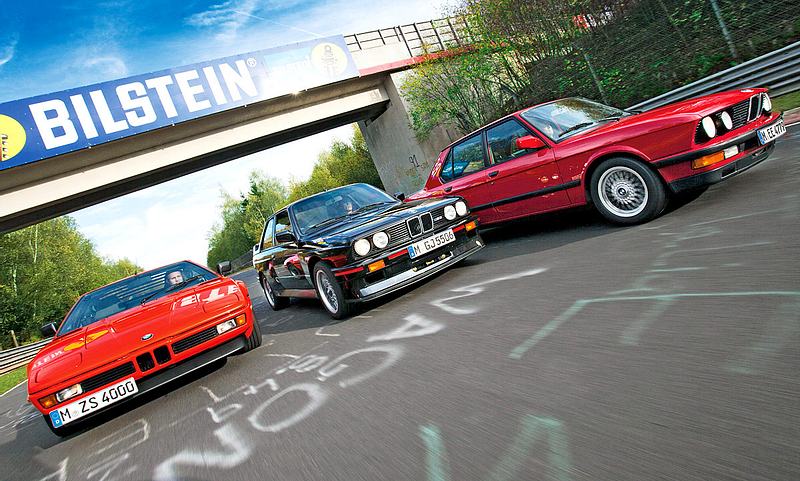 Rock am Ring mit BMW M3, M1 & M5