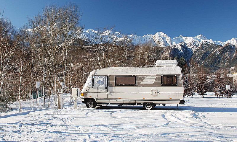 Schutz vor Schnee und niedrigen Temperaturen