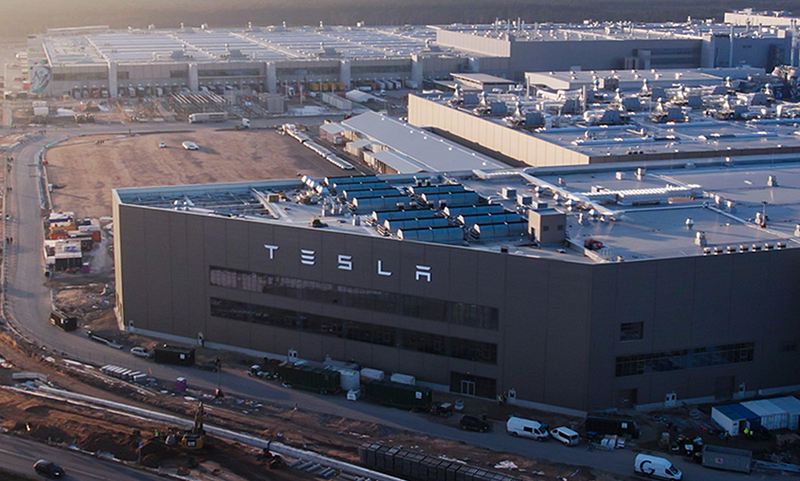 Tesla-Produktion bei Berlin gestört