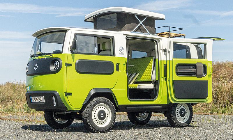 XBus als Pick-up, Camper oder Cabrio