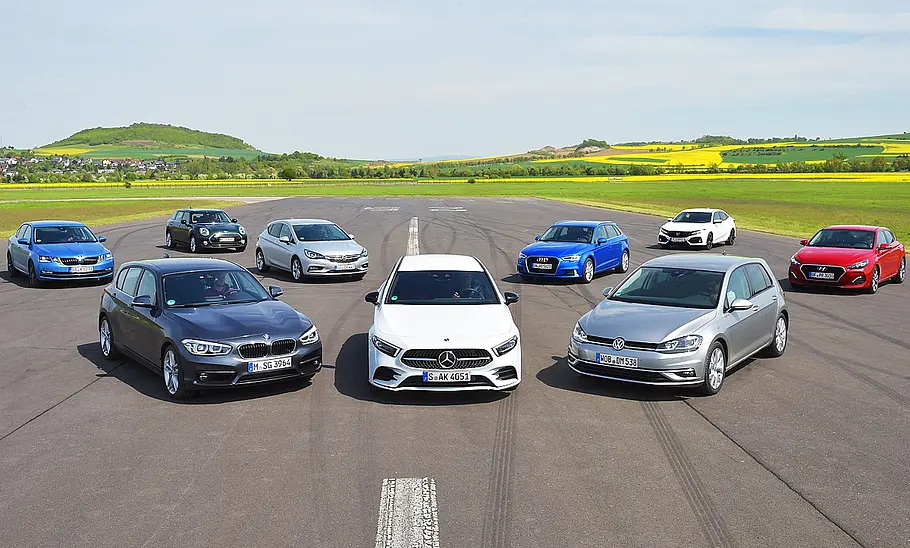 A3/1er/Civic/i30/A-Klasse/Clubman/Astra/Octavia/Golf