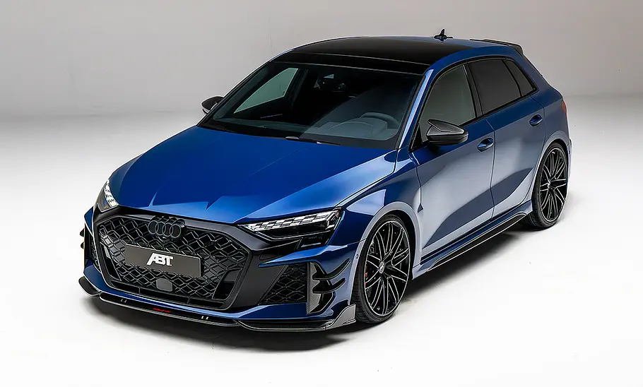 Blick von schräg vorne auf den Abt RS 3-R.