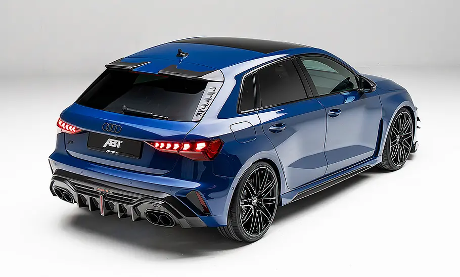 Blick von hinten vorne auf den Abt RS 3-R.