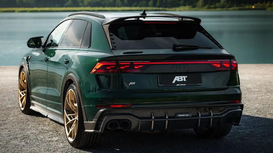 Der Abt RSQ8-LE 1000 stehend von hinten