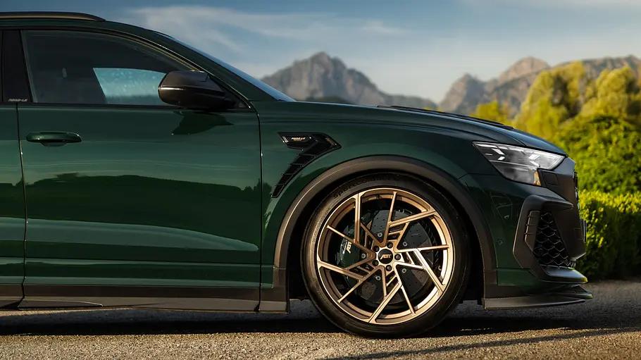 Der Abt RSQ8-LE 1000 stehend seitlich