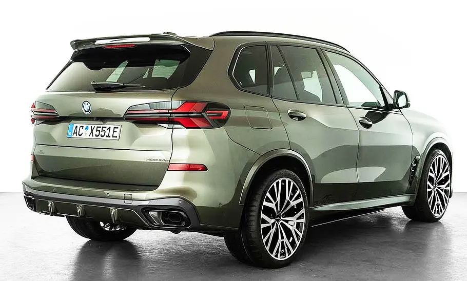 BMW X5 von AC Schnitzer; stehend; SUV; Außenansicht; Heckansicht