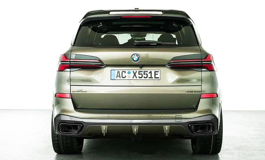 BMW X5 von AC Schnitzer; stehend; SUV; Außenansicht; Hecksicht