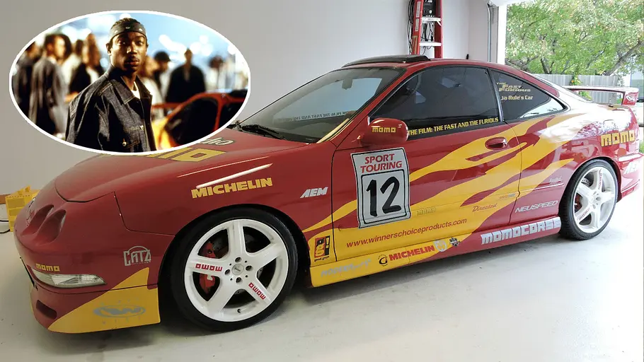 Der Acura Integra von Edwin stehend von vorne