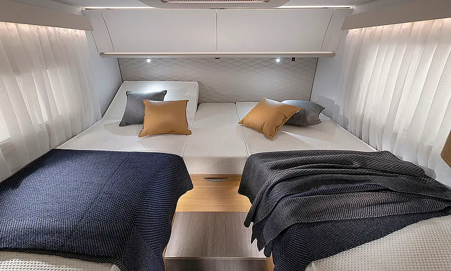 Adria Sonic (2022); Innenansicht Schlafzimmer