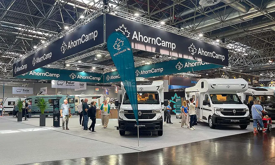 Ahorn Camp auf dem Caravan Salon Düsseldorf 2025