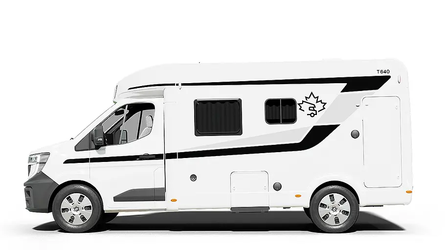 Ahorn Camp T 640 (2026) Das Studiobild zeigt den Ahorn Camp T 640 (2026) von der Seite.