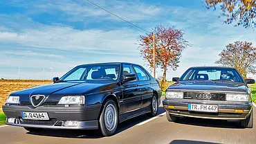 Alfa Romeo 164 Q4/Audi 200 quattro 20V - Foto: Wim Woeber