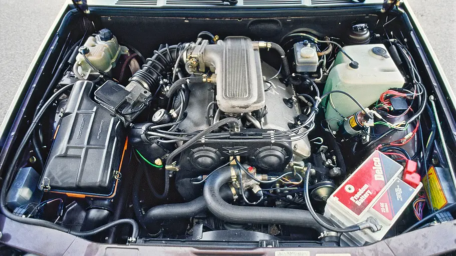 Der Motor des Alfa 6. 
