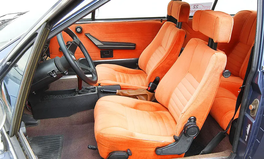 Alfa Romeo Alfetta GTV 2.0 Die Sitze der Alfa Romeo Alfetta GTV 2.0