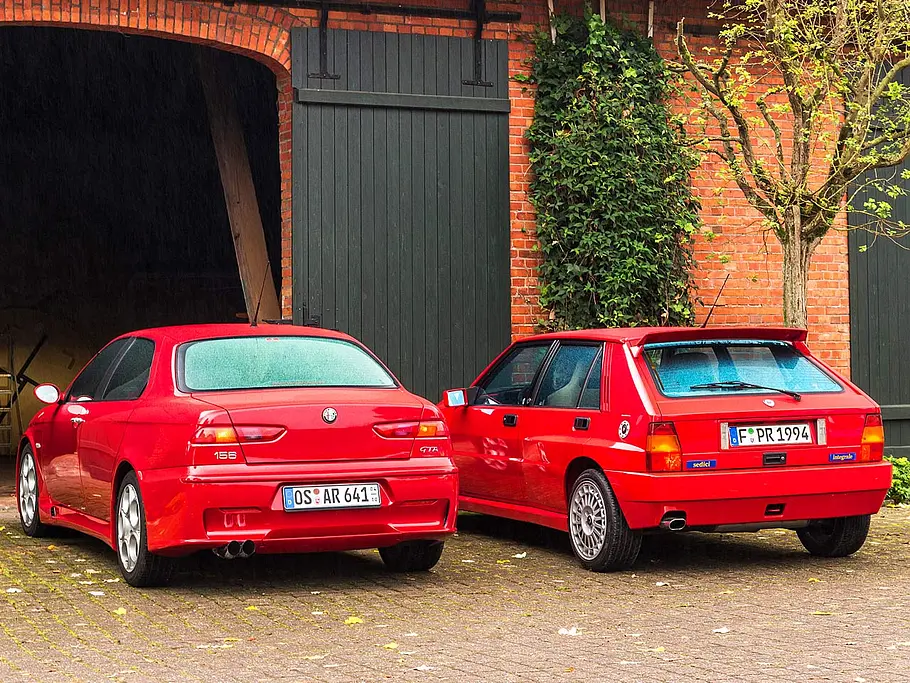 Alfa Romeo 156 GTA/Lancia Delta HF Integrale Evo II