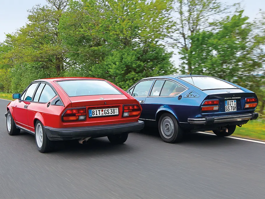 Alfa Romeo Alfetta GTV 2.0 L Alfa GTV6 2.8 Gleich-Tuning Fahrbericht Bilder technische Daten