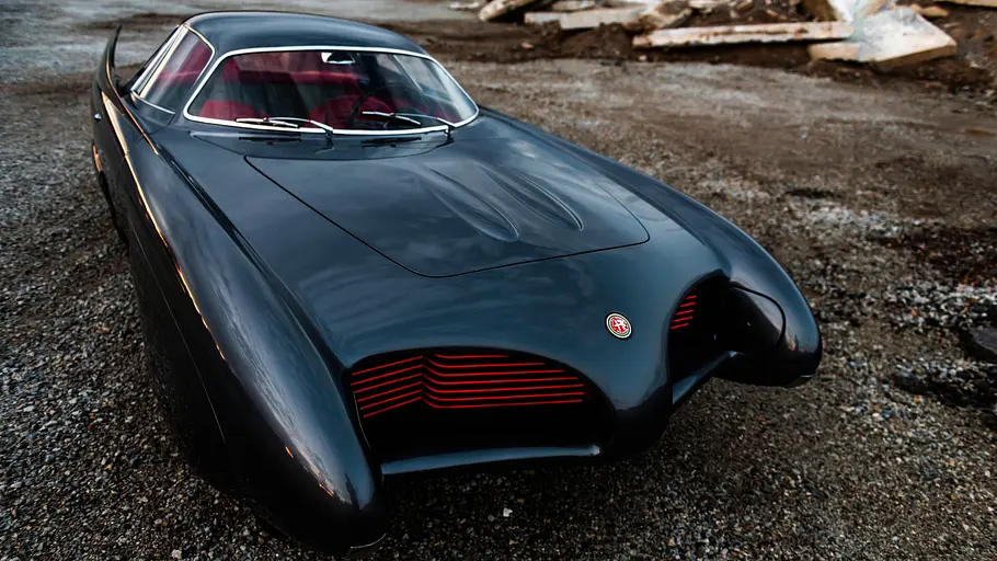 Alfa Romeo B.A.T. 5 Der Alfa Romeo B.A.T. 5 stehend von vorne