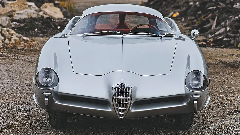 Alfa Romeo B.A.T.9D Der Alfa Romeo B.A.T.9D stehend von vorne