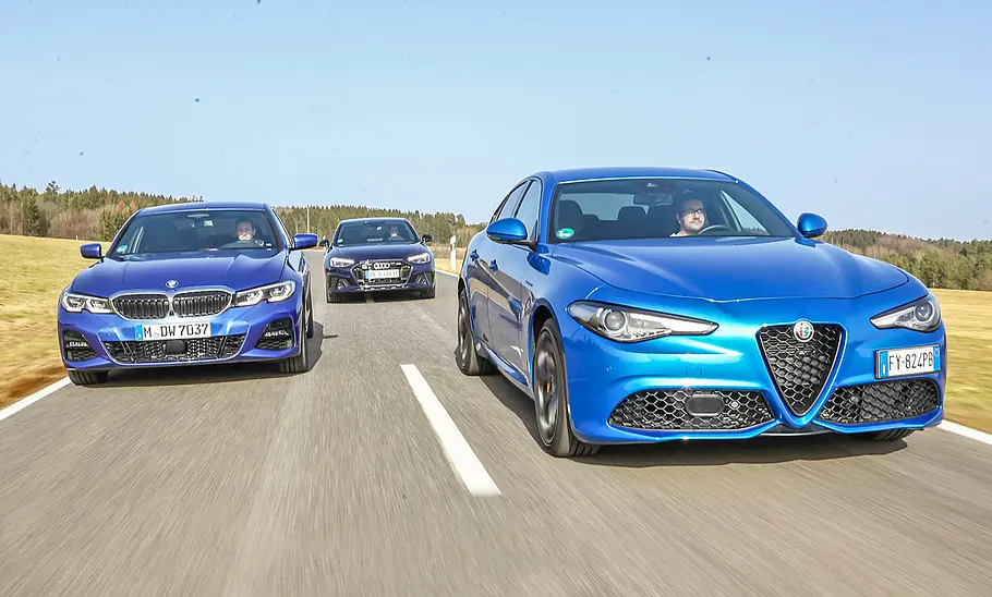 BMW 3er/Audi A4/Alfa Romeo Giulia BMW 3er/Audi A4/Alfa Romeo Giulia