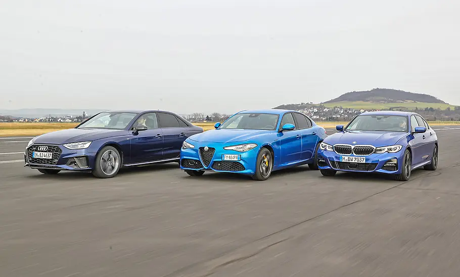 Audi A4/Alfa Romeo Giulia/BMW 3er Audi A4/Alfa Romeo Giulia/BMW 3er
