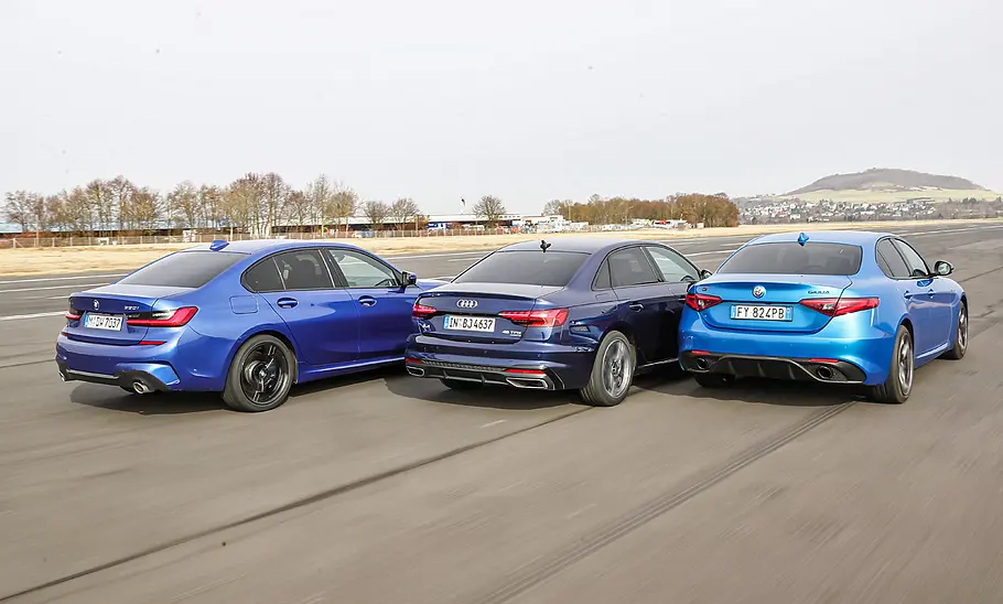 BMW 3er/Audi A4/Alfa Romeo Giulia BMW 3er/Audi A4/Alfa Romeo Giulia