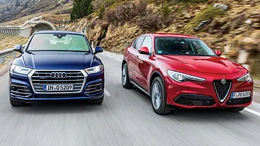 Audi Q5/Alfa Romeo Stelvio - Foto: Frank Ratering