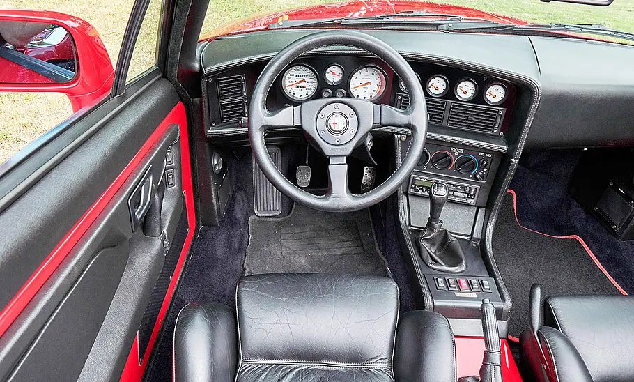Das Cockpit des Alfa Romeo R.Z..
