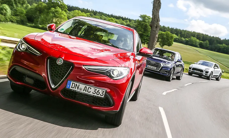 Alfa Romeo Stelvio/Audi Q5/Porsche Macan