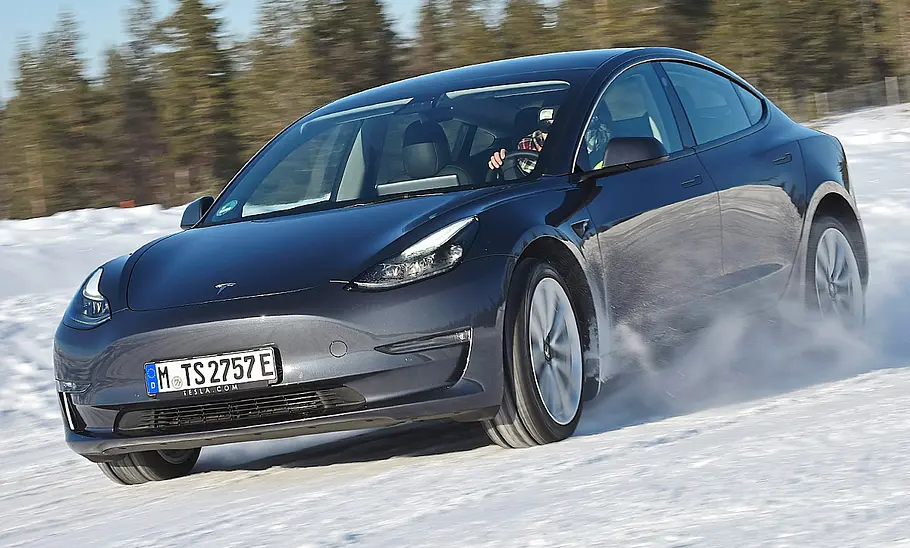 Tesla Model 3 Maximale Reichweite