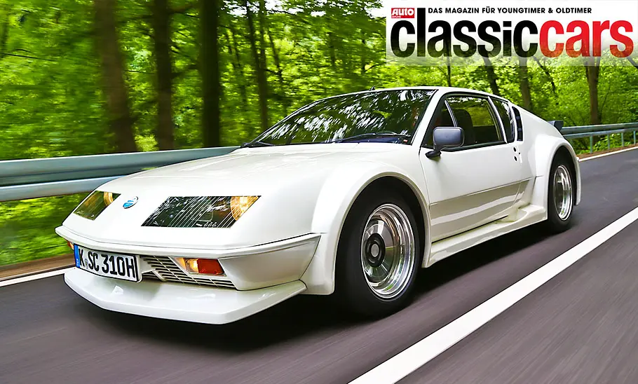 Renault Alpine A310 Renault Alpine A310 Frontansicht fahrend