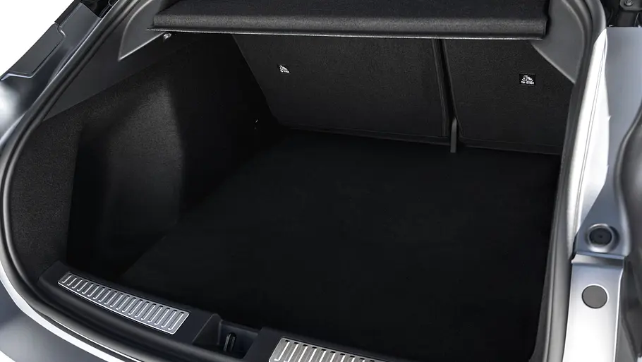 Der Kofferraum der Alpine A390 GT.