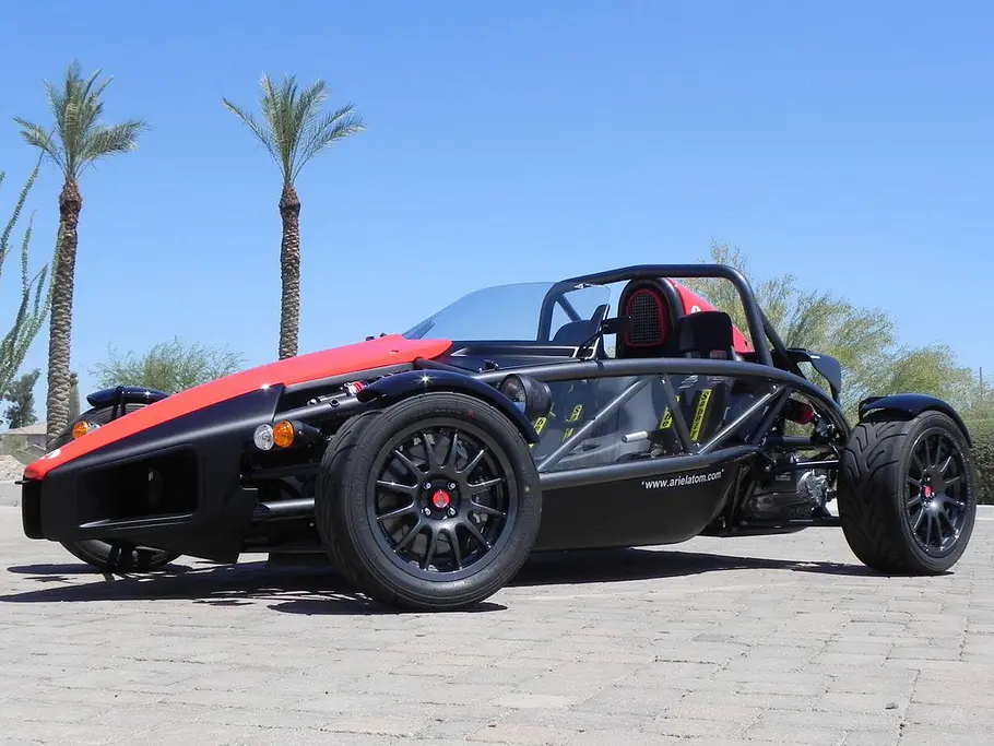 Ariel Atom Sportwagen Roadster Gewicht 1000 Kilo Leichtbau Zweisitzer Ariel Atom