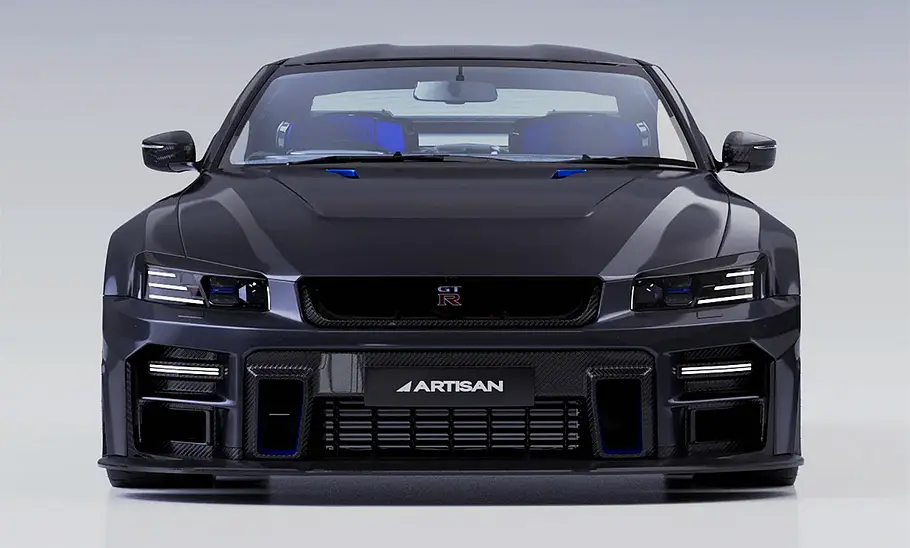 Der Artisan GT-R stehend von vorne.