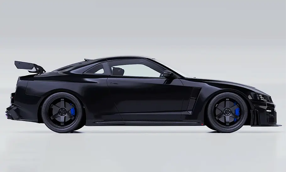 Der Artisan GT-R stehend seitlich.