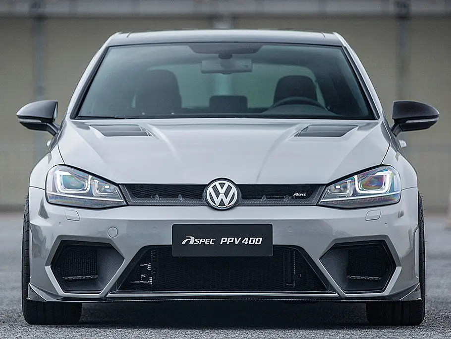 ASPEC bringt den VW Golf PPV400 VW Golf R: Tuning von ASPEC
