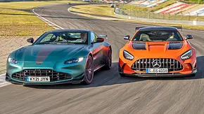 Aston Martin Vantage F1 Edition/Mercedes-AMG GT Black Series - Foto: Frank Ratering