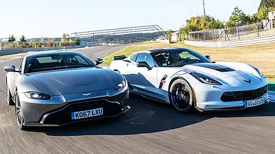 Aston Martin Vantage/Chevrolet Corvette Grand Sport: Test - Foto: Frank Ratering