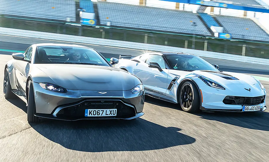 Aston Martin Vantage/Chevrolet Corvette Grand Sport: Test