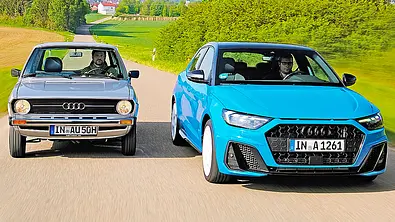 Audi 50/Audi A1: Vergleich - Foto: Angelika Emmerling
