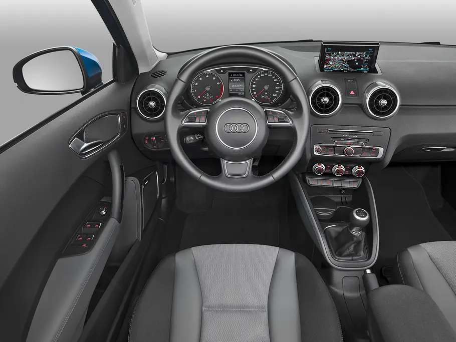 Audi A1 mit Dreizylinder-Motor Audi A1 Dreizylinder-Motor 1.0 TFSI 1.4 TDI 3-Zylinder Facelift 2014