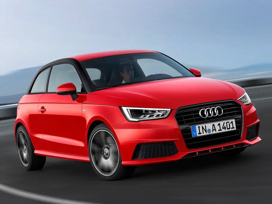 Audi A1 Facelift Audi A1 Dreizylinder-Motor 1.0 TFSI 1.4 TDI 3-Zylinder Facelift 2014
