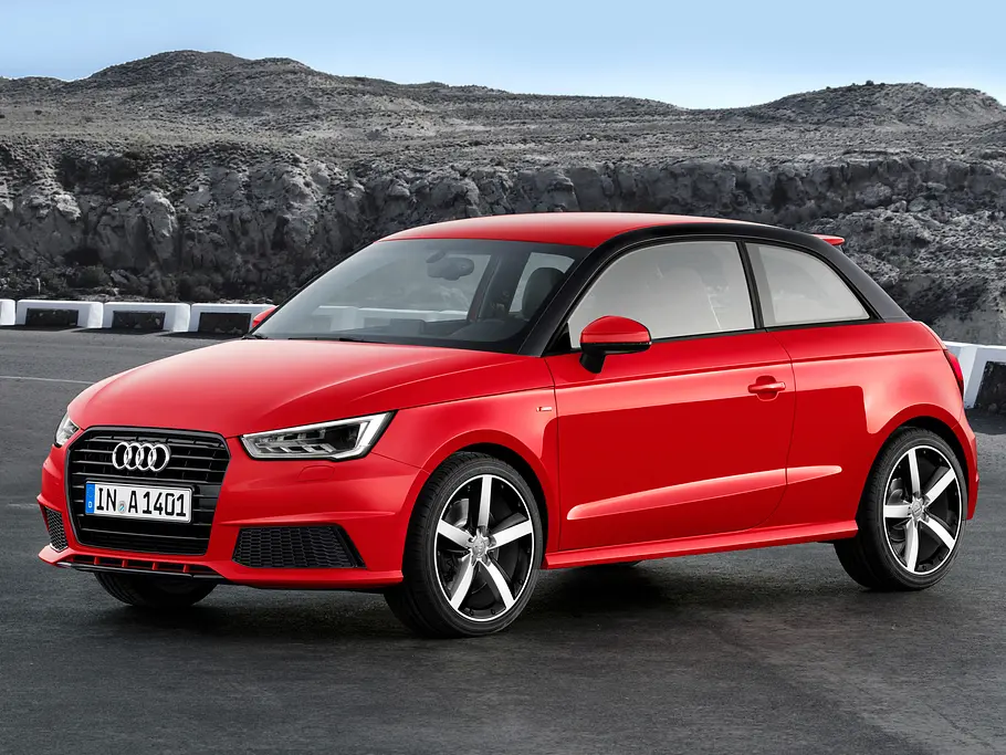 Audi A1 Facelift Audi A1 Dreizylinder-Motor 1.0 TFSI 1.4 TDI 3-Zylinder Facelift 2014