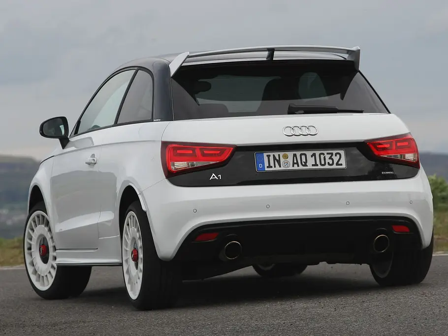 Audi A1 quattro - Endrohre