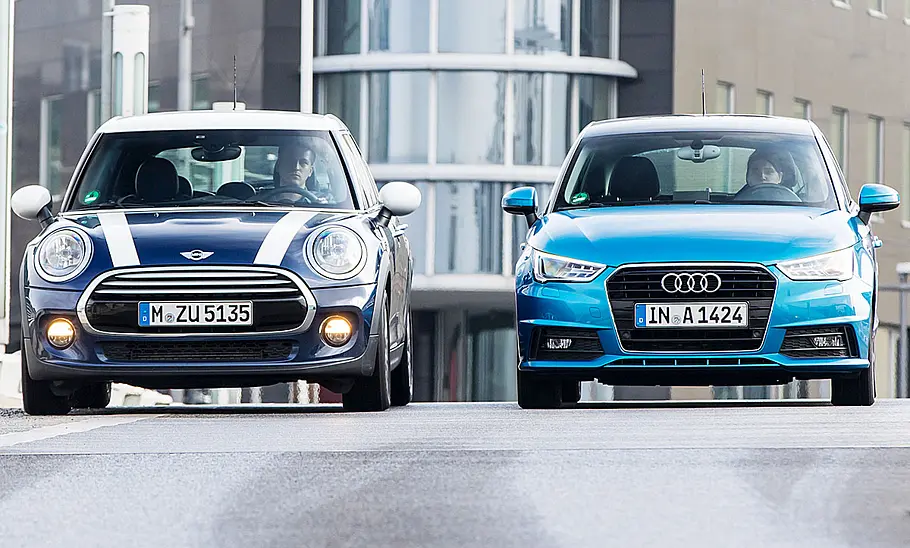 Mini Cooper Fünftürer/Audi A1 Sportback